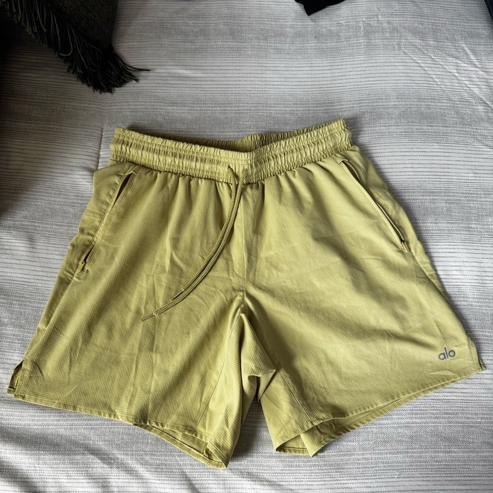 ALO Yoga Men's green Shorts